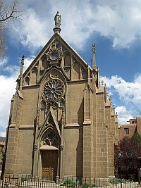 USA - Santa Fe NM - Loretto Chapel (23 Apr 2009)